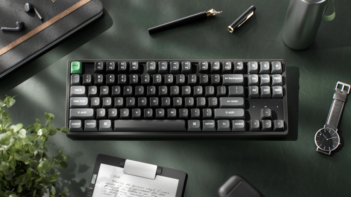 Image Oubliez le câble : ce nouveau clavier mécanique Keychron promet un mois d’autonomie