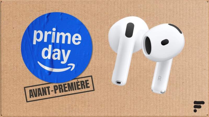 Amazon casse le prix des Apple AirPods 4 avec réduction de bruit active pour l’avant-première de son Prime Day