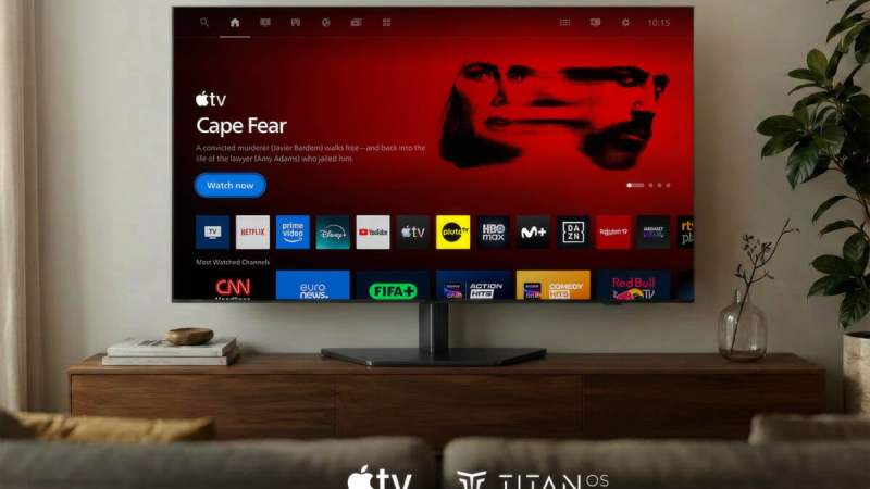 Apple TV débarque sur les TV Philips Titan OS, après des mois d’absence