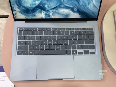 L'Asus Zenbook 14 (UX3480) // Source : Frandroid