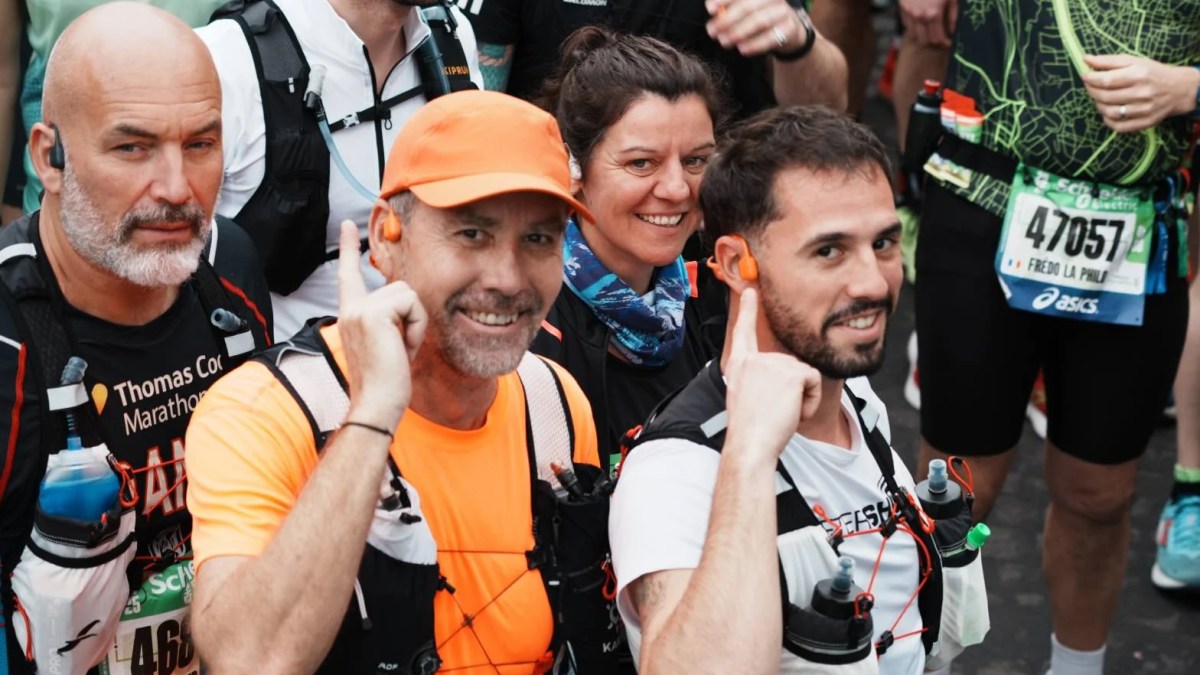 Shokz reportage histoire de marque marathon de Paris