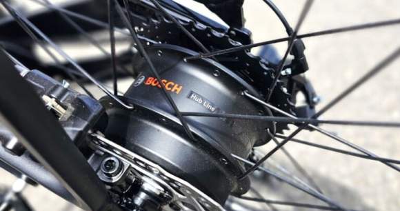 Le moteur moyeu arrière Bosch Hub Line. // Source : M. Lauraux pour Frandroid Le moteur moyeu arrière Bosch Hub Line. // Source : M. Lauraux pour Frandroid