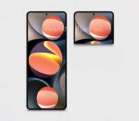 Rendu basé sur un brevet Huawei d'un nouveau format de smartphone pliable. // Source : PostFast et xleaks7