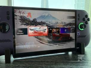 MSI Claw 8 EX AI+ avec Intel Arc G3 Extreme // Source : Frandroid