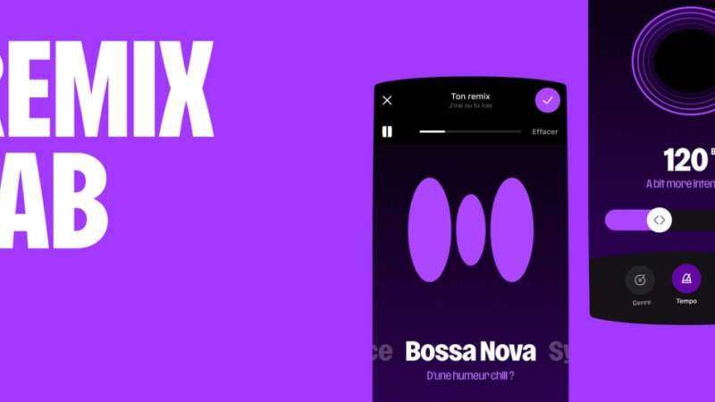Deezer lance Remix : transformer vos chansons préférées, mais seulement celles validées par les artistes