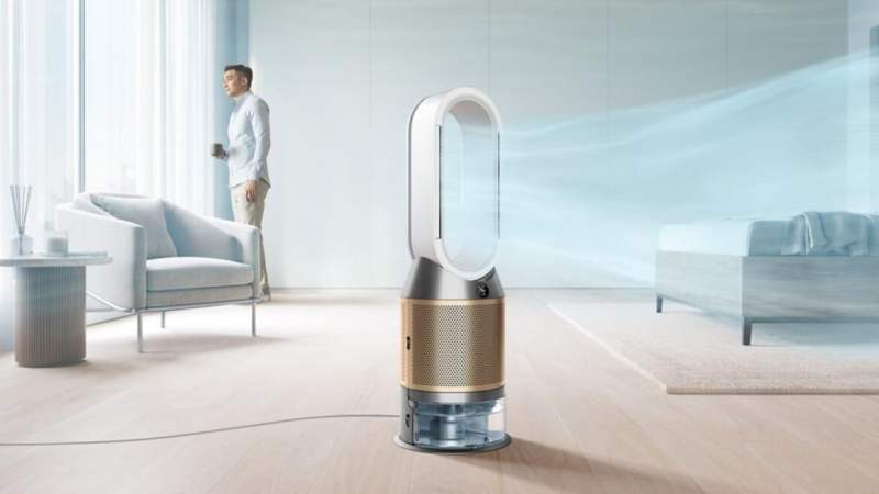 Il purifie, ventile et humidifie l’air : ce purificateur d’air Dyson est 200 € moins cher pendant la canicule