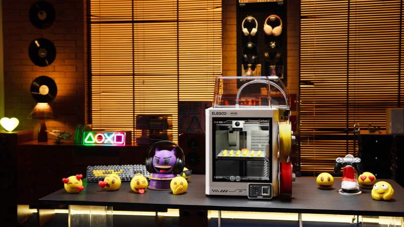 Elegoo Centauri Carbon 2 Combo : l’imprimante 3D multicolore s’offre un look emoji
