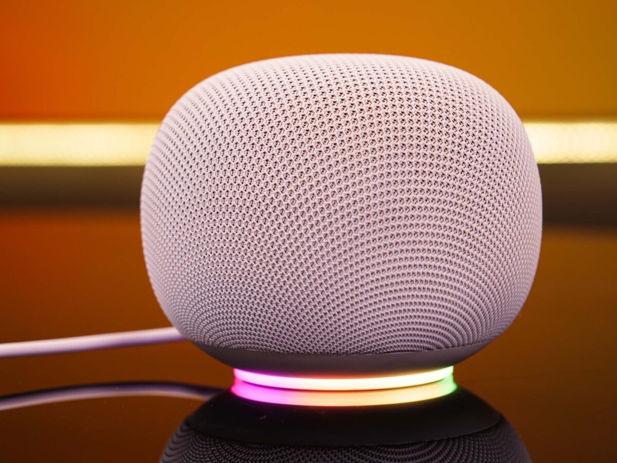 Google Home Speaker // Source : Vic -Frandroid Google Home Speaker // Source : Vic -Frandroid