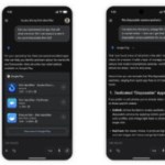 Google Play Store dans Gemini // Source : Google
