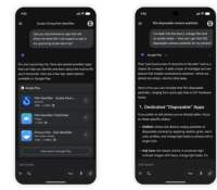 Google Play Store dans Gemini // Source : Google