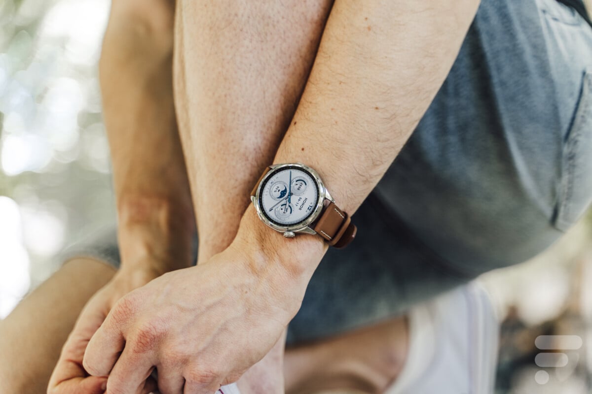 La Honor Watch 6 // Source : Chloé Pertuis - Frandroid La Honor Watch 6 // Source : Chloé Pertuis - Frandroid