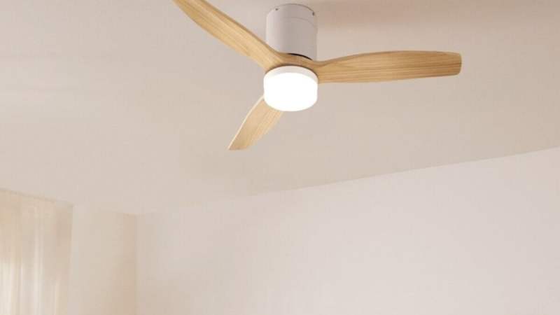 Besoin de fraîcheur en silence ? Le ventilateur de plafond Create s’affiche à prix doux