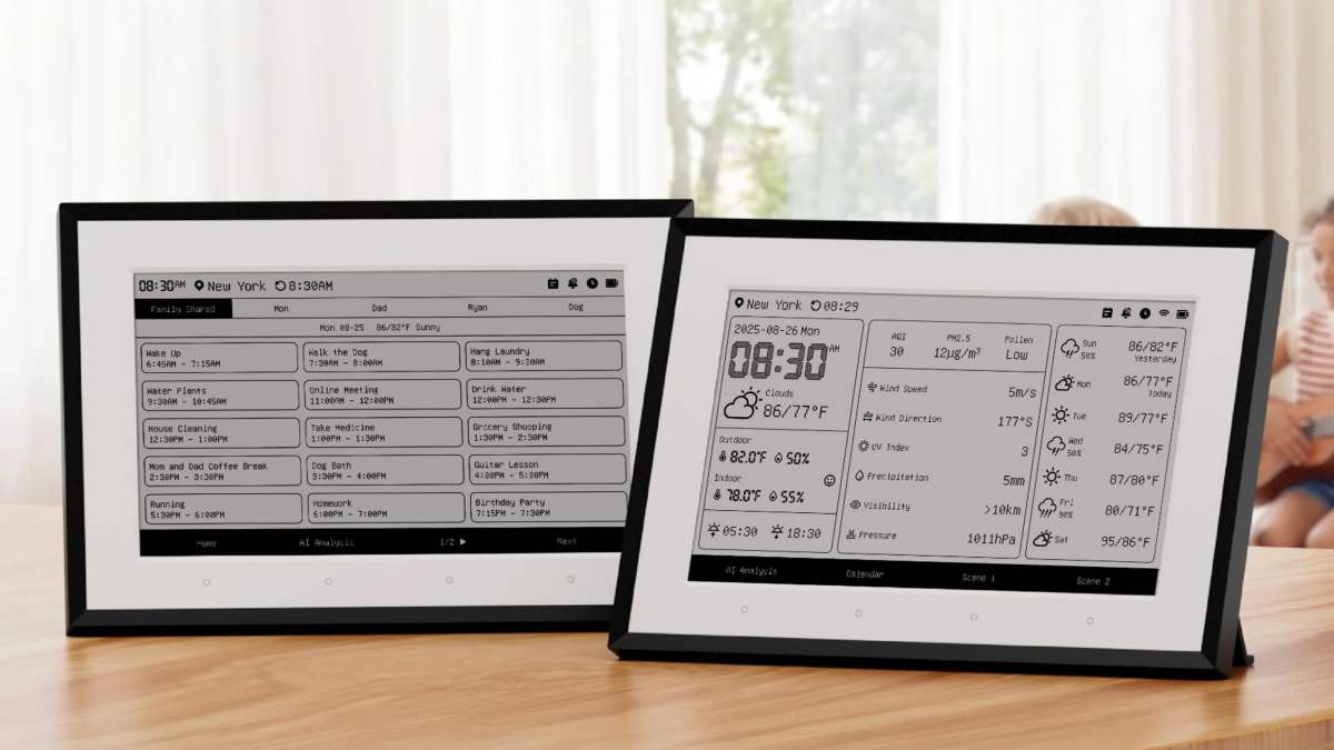 Cette marque vend une station météo E-Ink, mais le vrai intérêt est ailleurs