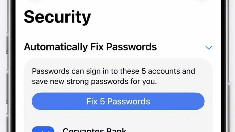 iOS 27&nbsp;: l&rsquo;iPhone change désormais vos mots de passe faibles tout seul, en naviguant sur les sites à votre place
