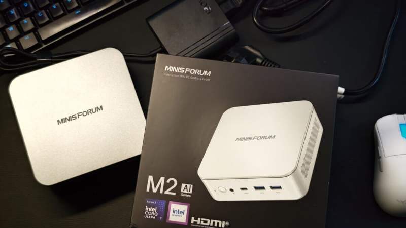 Test du Minisforum M2 (2026) : le premier mini PC Intel Panther Lake passé entre nos mains