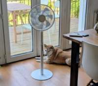 Xiaomi Mijia Smart Standing Fan Pro Slim // Crédits : Ulrich Rozier pour Frandroid Xiaomi Mijia Smart Standing Fan Pro Slim // Crédits : Ulrich Rozier pour Frandroid