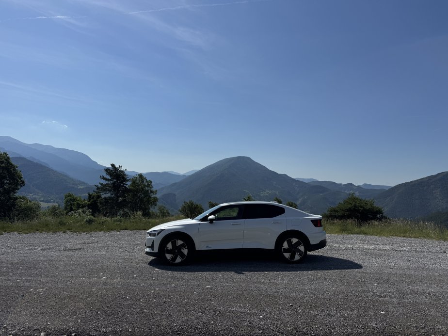 Essai 1000 km en Polestar 2 // Source : Paul-Émile CASSORET pour Frandroid