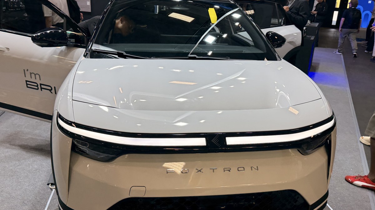 C’est quoi cette marque Foxtron qu’on a croisée à VivaTech