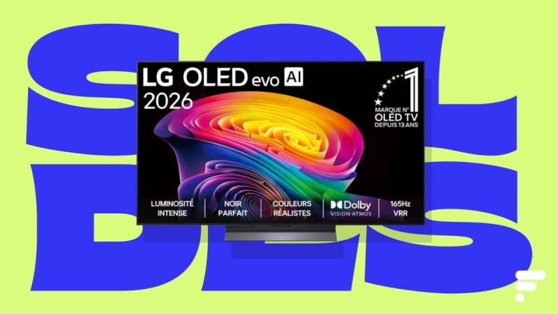 À peine sorti et déjà bradé : le TV OLED LG C6 s’affiche à prix cassé pour les soldes