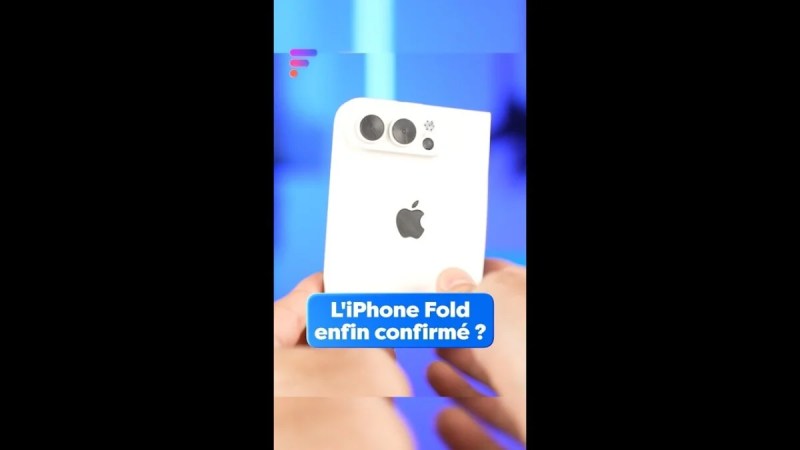 Apple vient de leak l’iPhone pliable… par erreur