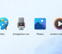 Logos des applications intégrées dans Windows 11 // Source : Frandroid