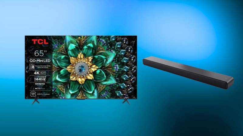 Prêt pour la Coupe du monde : ce pack TV QD Mini-LED 65″ et barre de son Dolby Atmos chute à 599 €