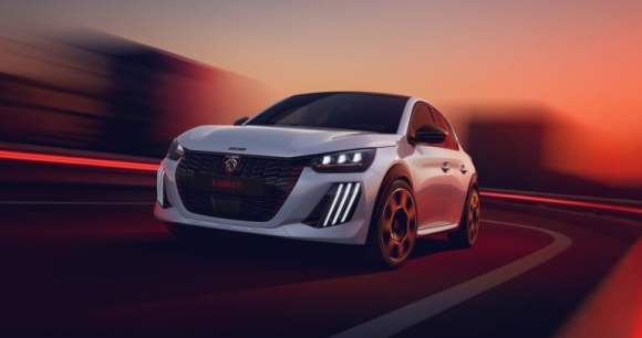 Peugeot e-208 GTi // Source : Peugeot