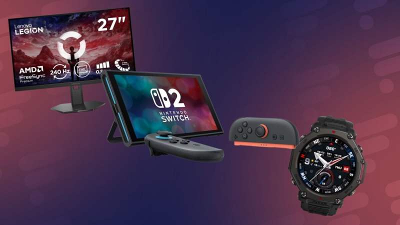 Amazfit T-Rex 3 Pro, Lenovo Legion 27 Gaming et Nintendo Switch 2 en forte baisse : les meilleurs bons plans du 10 juin 2026