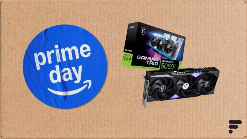 Amazon casse le prix de cette RTX 5060 Ti 8 Go Triple Fan à l’occasion de son Prime Day