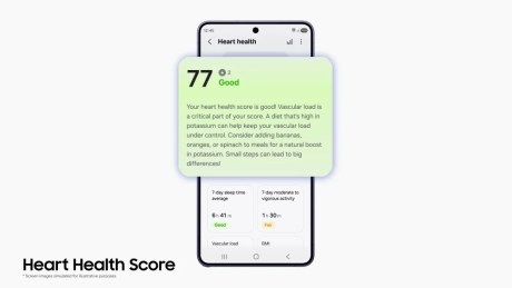 Le score de cœur de Samsung Health
