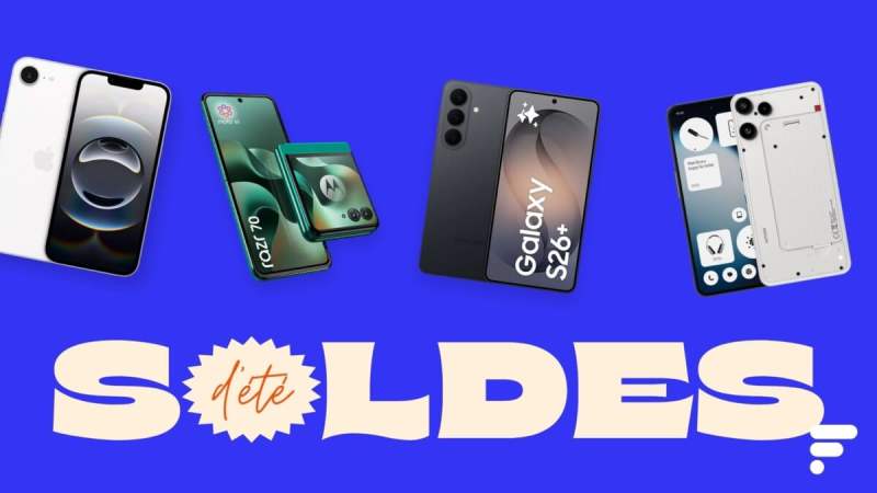 Les offres se multiplient côté smartphones : les 13 deals à retenir à la 2e démarque des soldes