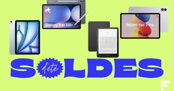 Soldes d&rsquo;été tablettes tactiles