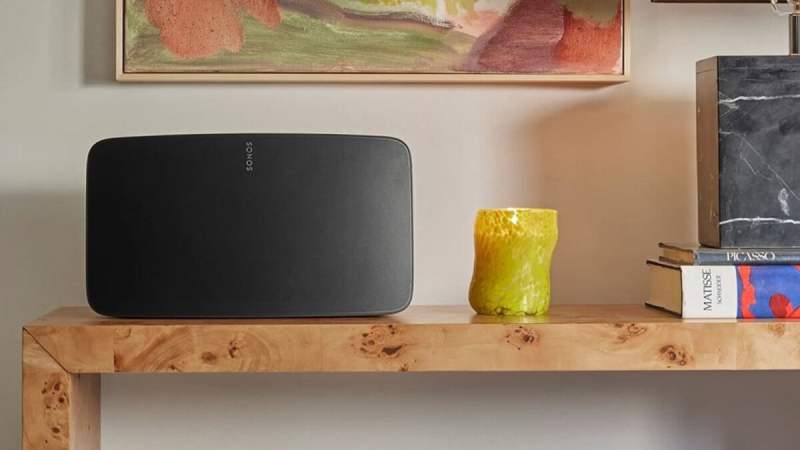 Sonos Five à -21% : une enceinte Wi-Fi avec une grande fidélité pour sublimer le son des vinyles