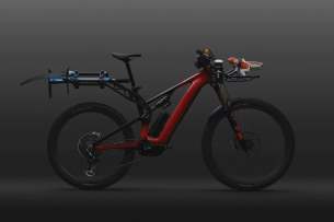 Specialized Levo 4 X bikepacking logging