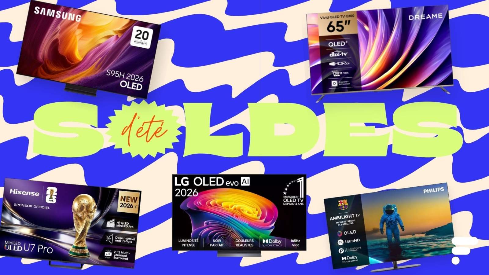 Les TV OLED, QLED et même RGB Mini LED sont à prix cassés pour la fin des soldes d’été