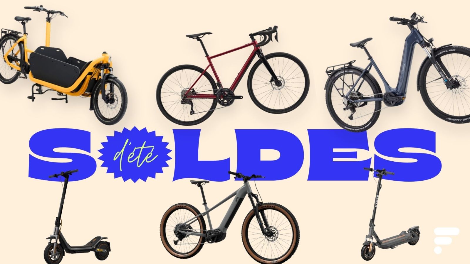 Voici les 7 meilleures offres des soldes sur les vélos et trottinettes électriques pour se déplacer autrement cet été