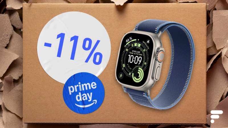 Grâce au Prime Day, l’Apple Watch Ultra 3 s’allège de cent euros