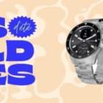 Cette montre connectée hybride Withings avec mouvement à aiguilles et écran monochrome se retrouve soldée à moins de 500 €