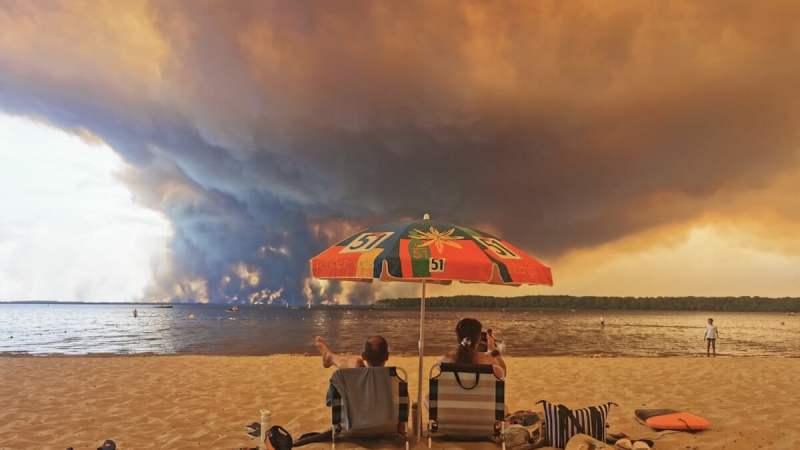 « Un Android assez ancien » : l’histoire derrière la photo des incendies de Gironde qui a fait le tour du monde