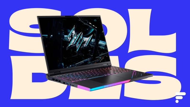 Soldes : l’Acer Predator Helios 16 AI avec RTX 5090 perd 720 euros chez E.Leclerc