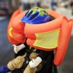 On a vu le premier airbag vélo pour enfants : c&rsquo;est Français et prometteur