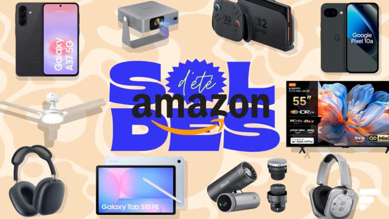 Soldes d’été : voici les meilleures offres tech à saisir sur Amazon ce week-end