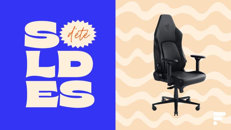 Fnac retire 250 € à cette chaise gaming Razer doté d’un excellent soutien lombaire lors des soldes