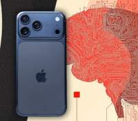 Le modèle IA Bonsai 27B à 27 milliards de paramètres tient dans un iPhone. // Source : Montage Frandroid