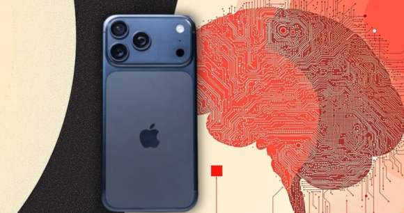 Le modèle IA Bonsai 27B à 27 milliards de paramètres tient dans un iPhone. // Source : Montage Frandroid