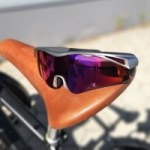 Les lunettes vélo connectées au système Bosch. // Source : M. Lauraux pour Frandroid