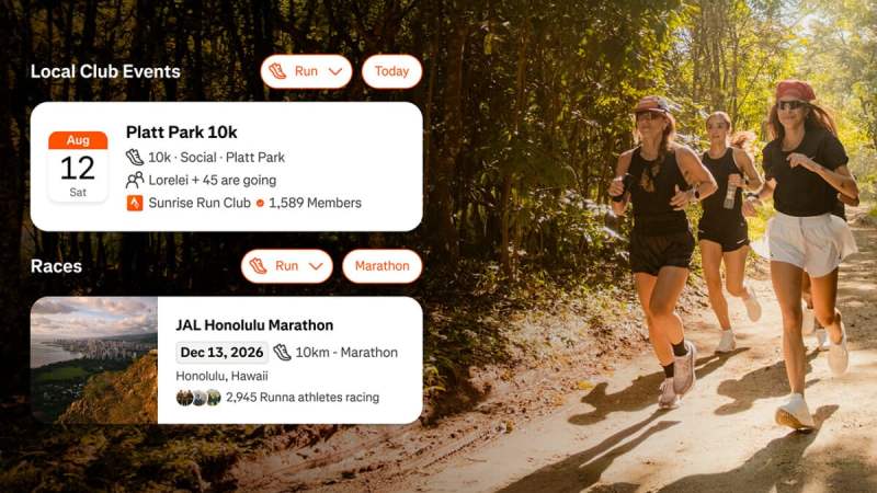 Strava peut maintenant vous aider à trouver votre prochaine compétition de running