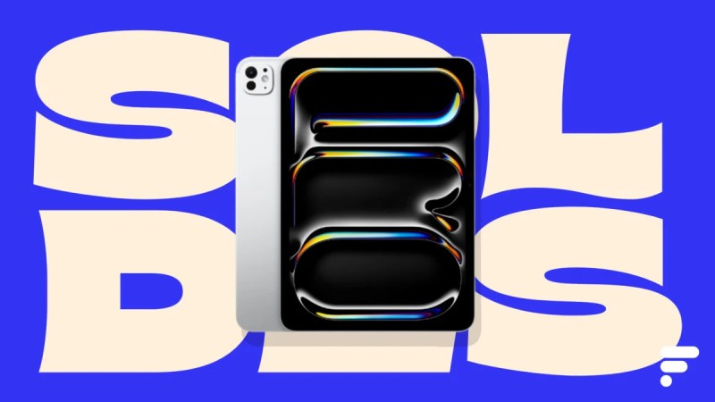 Pour finir les soldes en beauté, Darty retire plus de 800 € à l’iPad Pro de 11 pouces avec une puce M4 et 2 To de stockage
