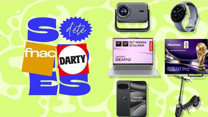 Fnac et Darty frappent fort pour la 2e démarque des soldes avec 10 bonnes affaires à saisir