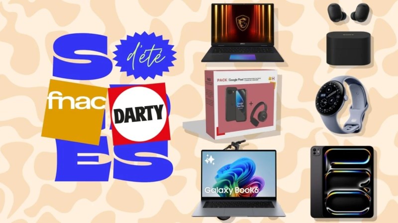 Soldes Fnac et Darty : les ultimes pépites Tech à saisir avant le 21 juillet